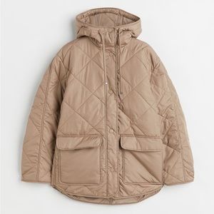 New H&M oversized quilted jacket - size M